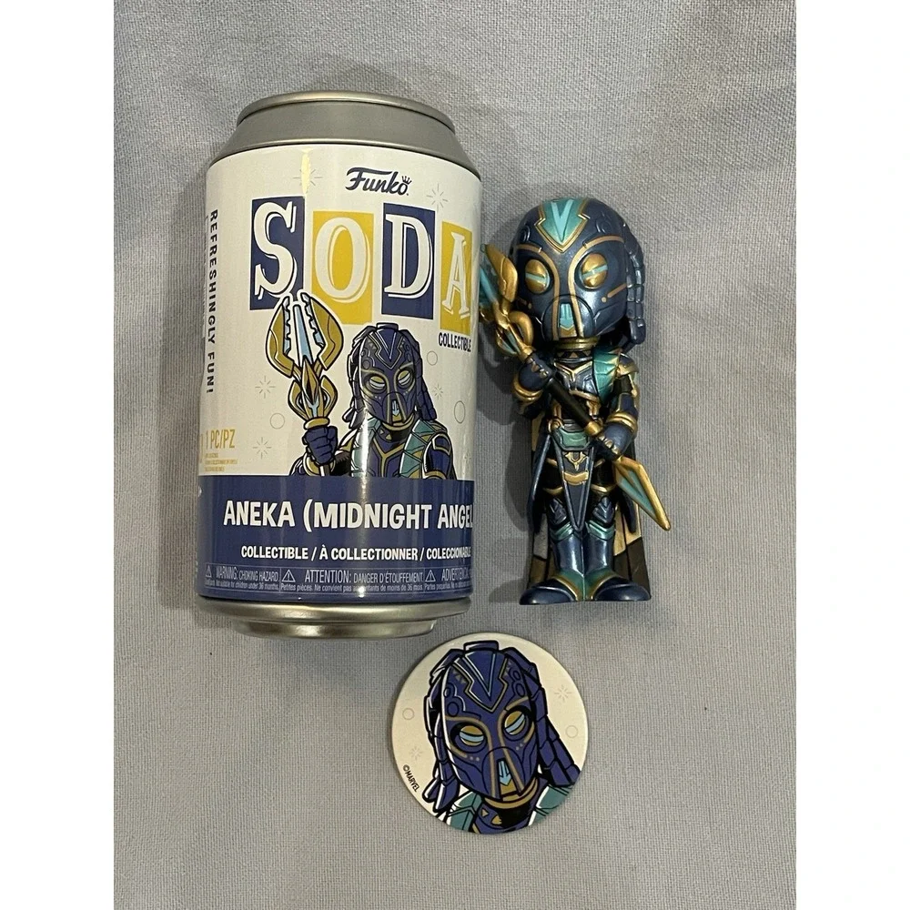 NEW Funko Soda Collectible Figure Black Panther Aneka (Midnight Angel) - Common